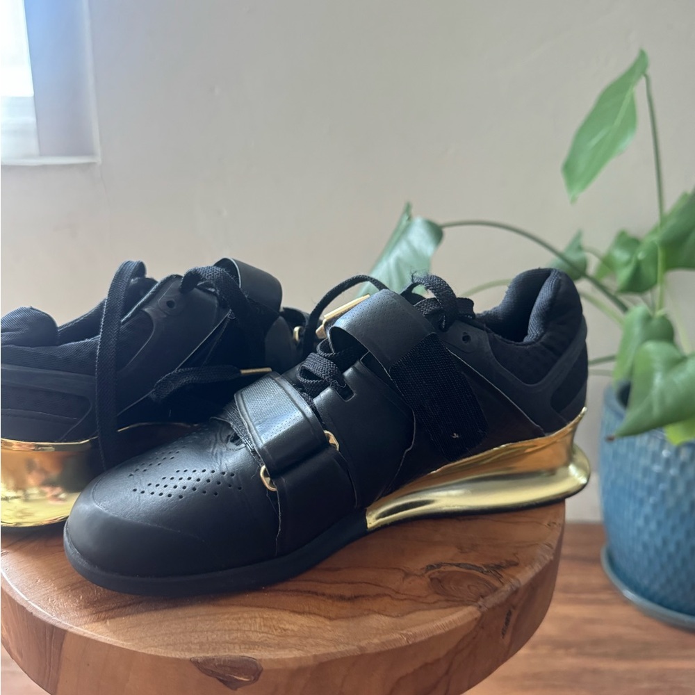 Reebok Black and Gold Women's Lifting / Lifters Shoes
